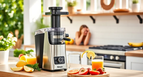 Create Refreshing Summer Juices with Ninja NeverClog Cold Press Juicer