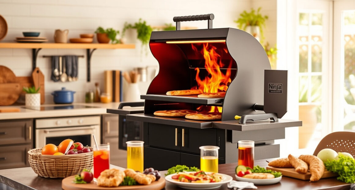 Master Summer BBQ with Ninja Outdoor Woodfire Pro XL Grill & Smoker