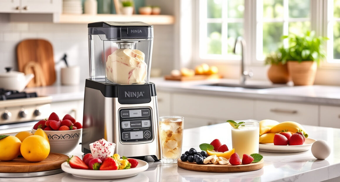 Make Delicious Summer Soft Serve with Ninja NC701 CREAMi Swirl