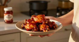 Pepper Jelly Chicken Wings