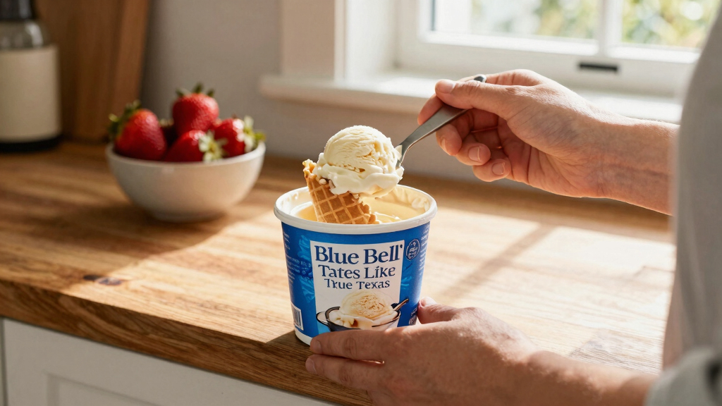 "Tastes Like True Texas": Blue Bell Ice Cream Just Brought Back This Flavor