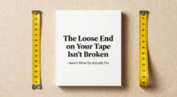 The Loose End on Your Tape Measure Isn’t Broken — Here’s What It’s Actually For