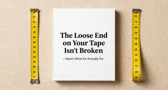 The Loose End on Your Tape Measure Isn’t Broken — Here’s What It’s Actually For