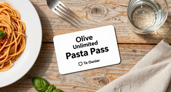 Unlimited Pasta Pass Olive Garden