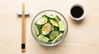 Cucumber Salad With Sesame And Rice Vinegar