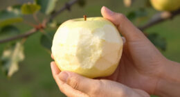 Eating Fruit Skins