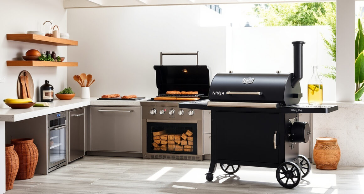 Maximize Summer BBQs with the Ninja Outdoor Woodfire Pro XL Grill & Smoker