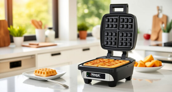 Ninja Belgian Waffle Maker Pro: Perfect Summer Waffles with Ease