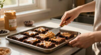 These No-Bake Peanut Butter Brownies Are Even Easier Than Using A Boxed Mix