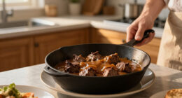 "We Eat This Once A Week": Beef Tips & Gravy Is The Recipe Everyone Begs For